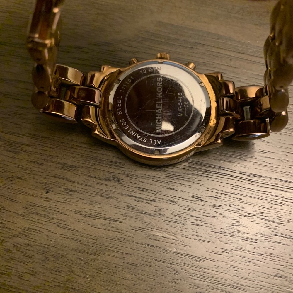 Michael Kors Show Stopper Chronograph Ladies Watch - Picture 4 of 9
